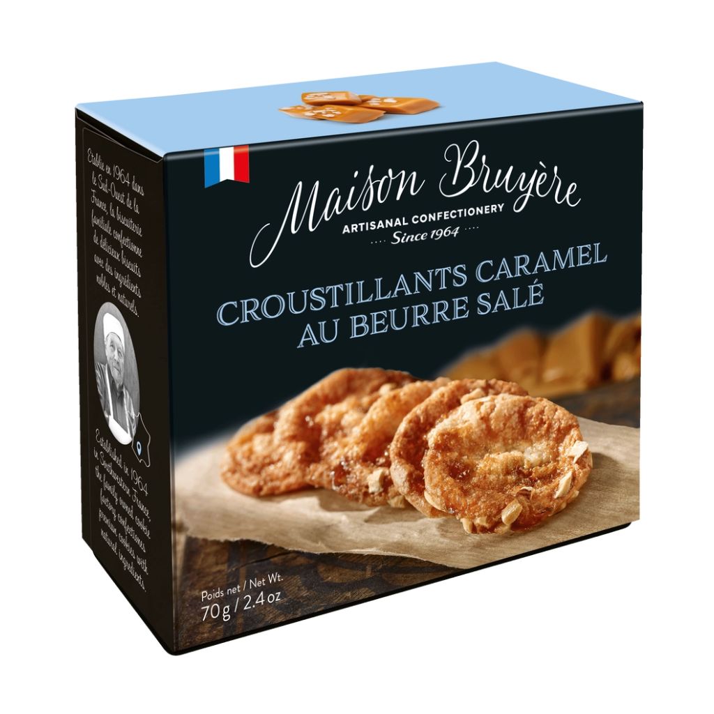 Maison Bruyere French Salted Caramel Crisps 1