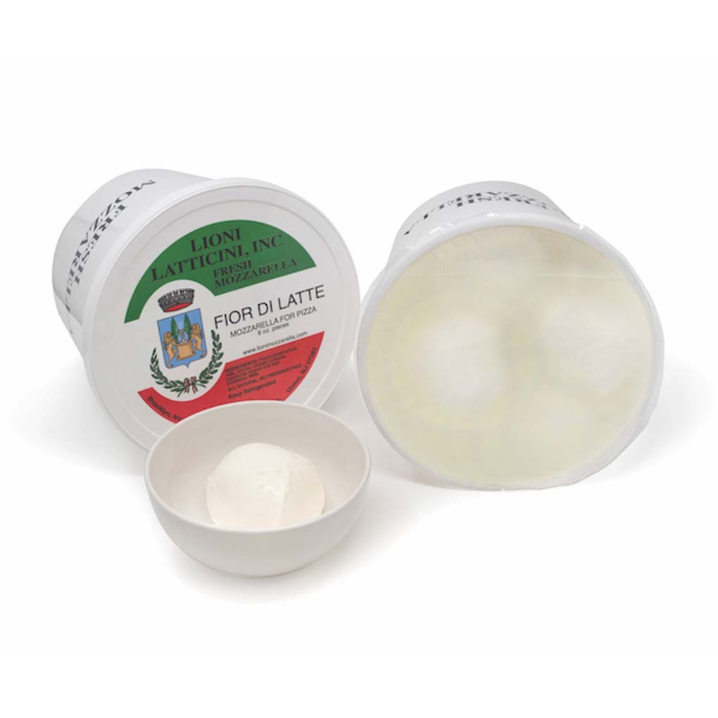Lioni Latticini Fior di Latte Fresh Mozzarella in Water, 8oz Balls 2