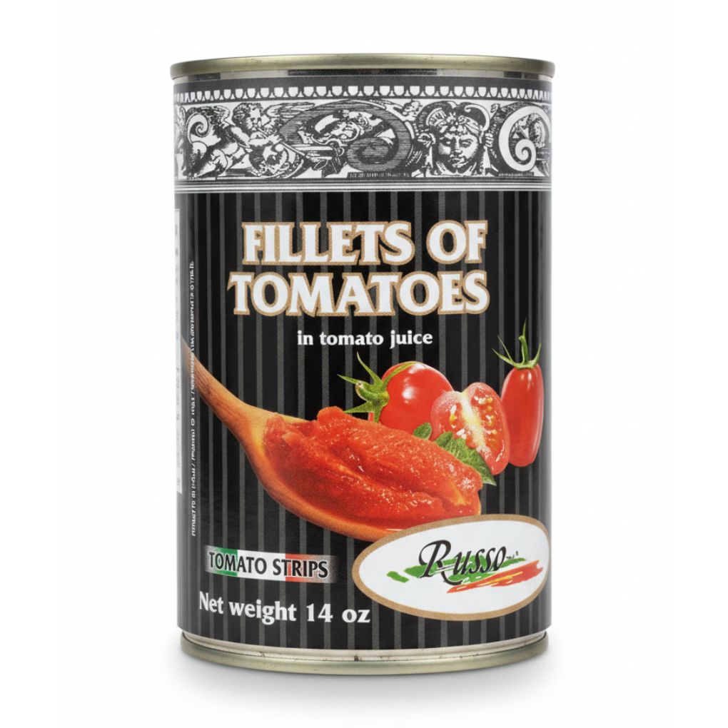 Russo Tomato Fillets in Tomato Juice 1