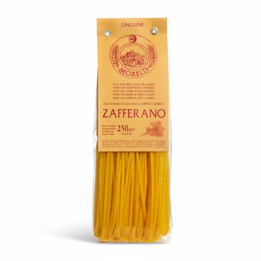 Morelli Saffron Linguine (With Wheat Germ) 1
