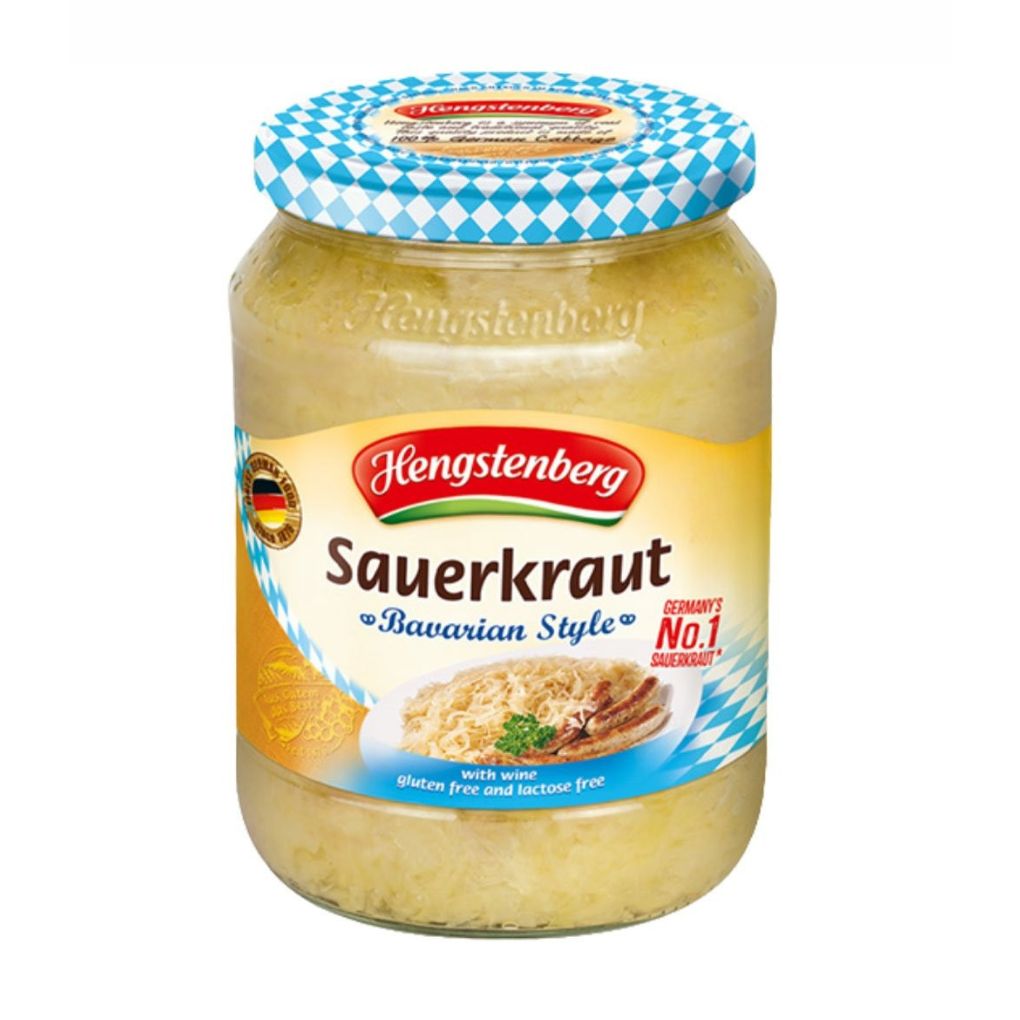 Hengstenberg Bavarian Style Wine Sauerkraut 1