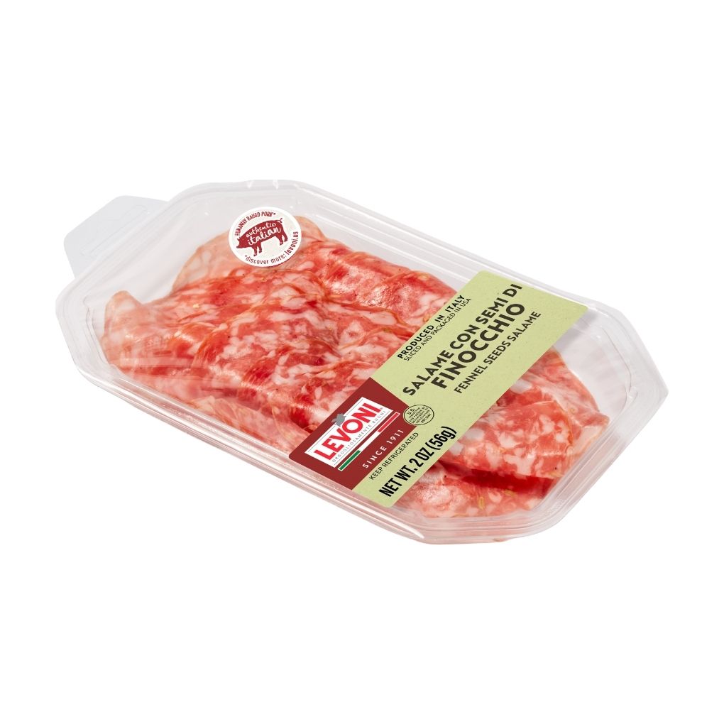Levoni Finocchio Salami, Sliced 1