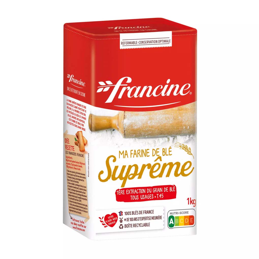 Francine Supreme Lump-Free T45 Flour 1