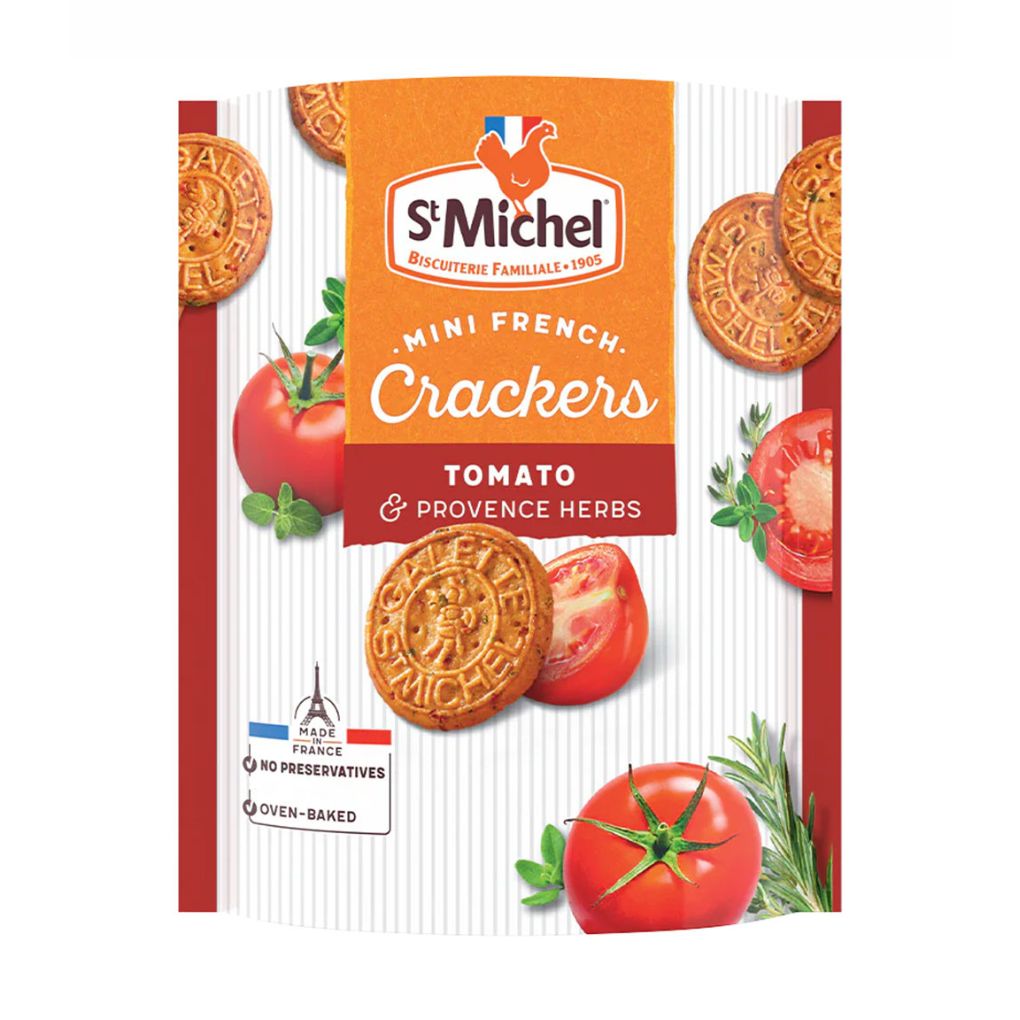 St Michel French Crackers, Tomato and Provence Herb 2
