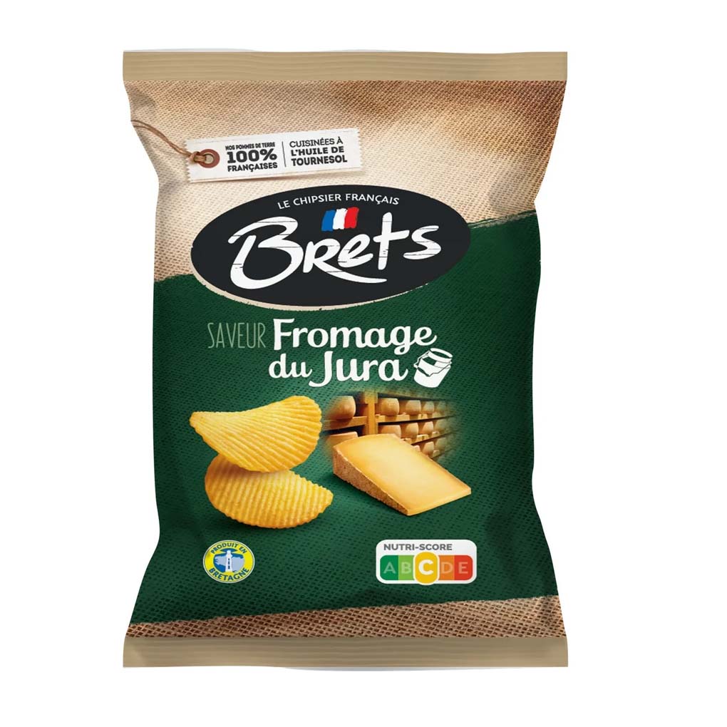 Brets Wavy Jura Cheese Potato Chips 1