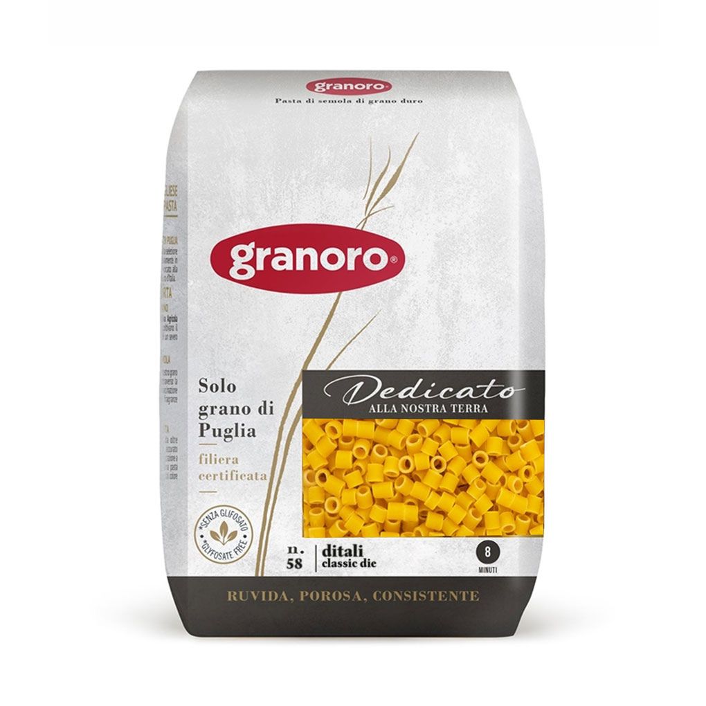 Granoro Ditali Lisci Soup Pasta, 100% Apulian Wheat #58 1