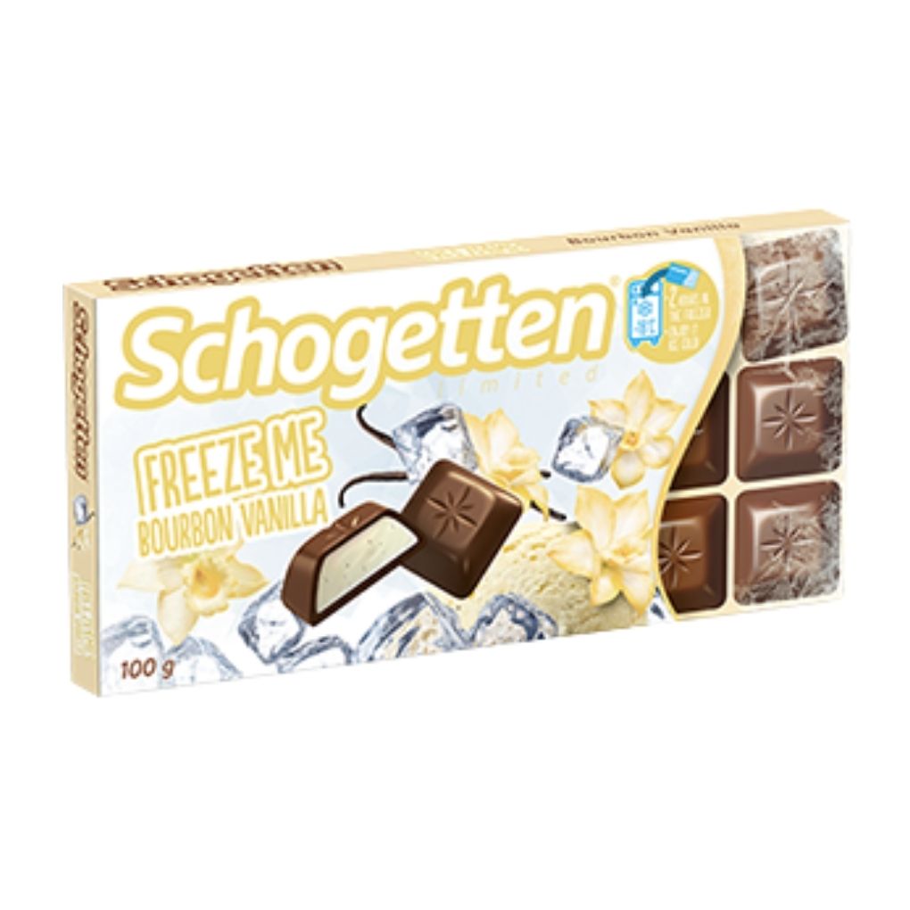 Schogetten "Freeze Me" Bourbon Vanilla Chocolate Bar 1