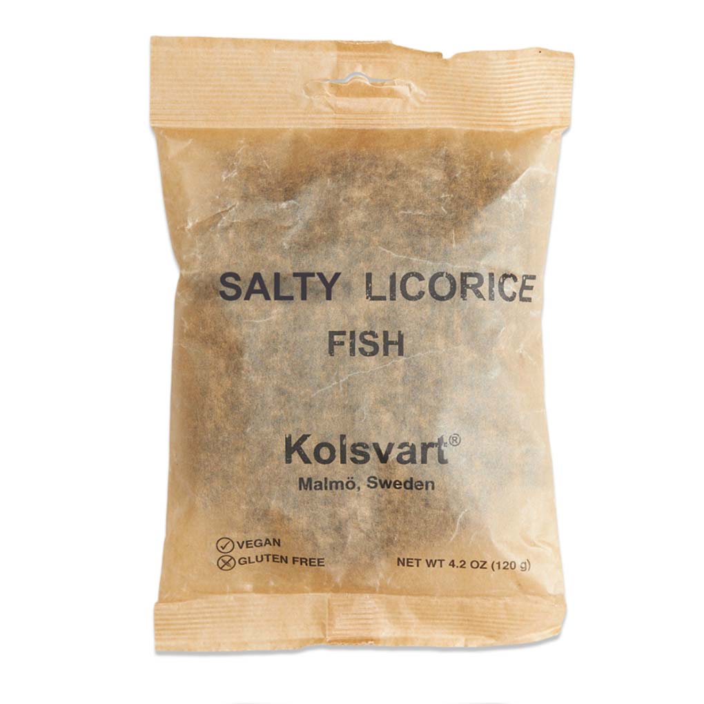 Kolsvart Salty Licorice Swedish Vegan Gummy 1