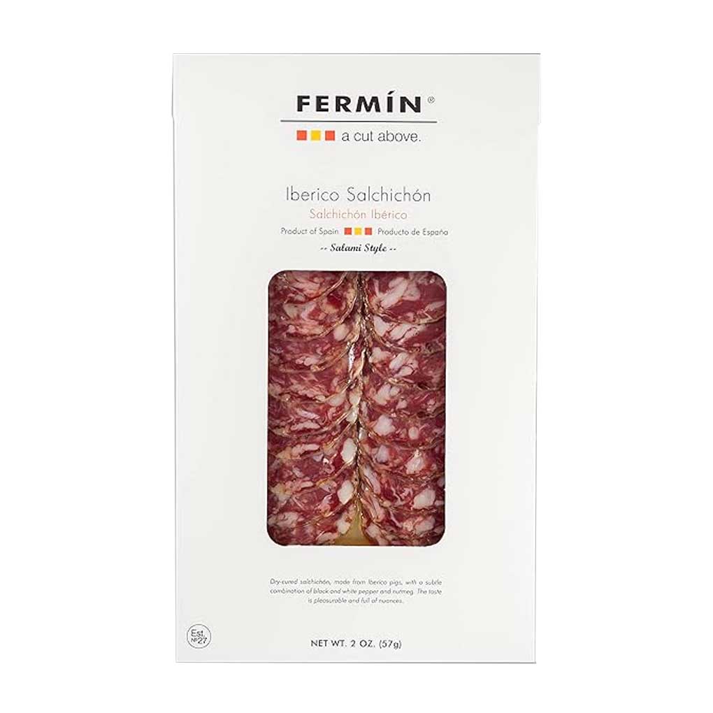Fermin Iberico Salchichon Sliced 1