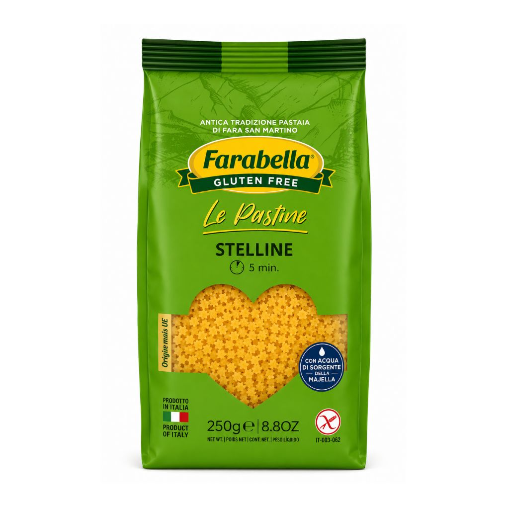 Farabella Gluten Free Stelline Pasta 1