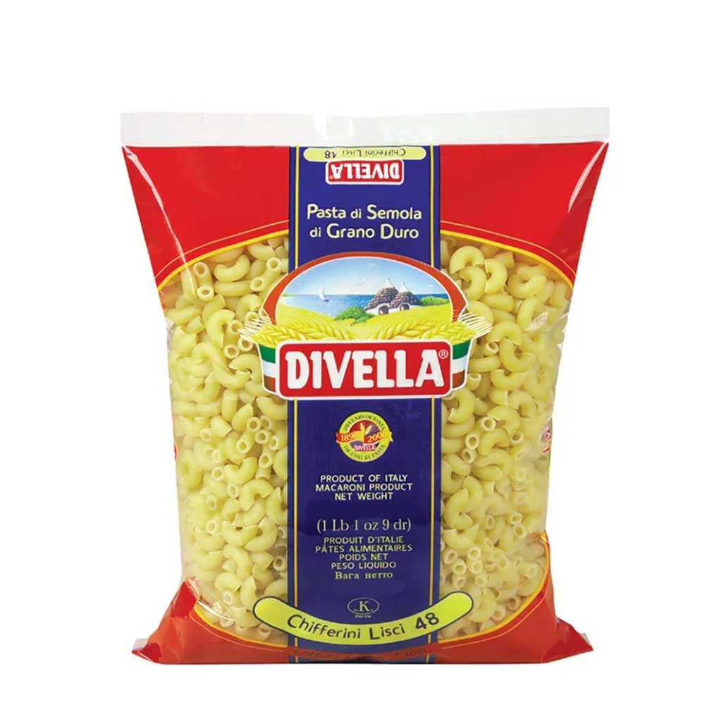 Divella Italian Chifferini Lisci Pasta 1