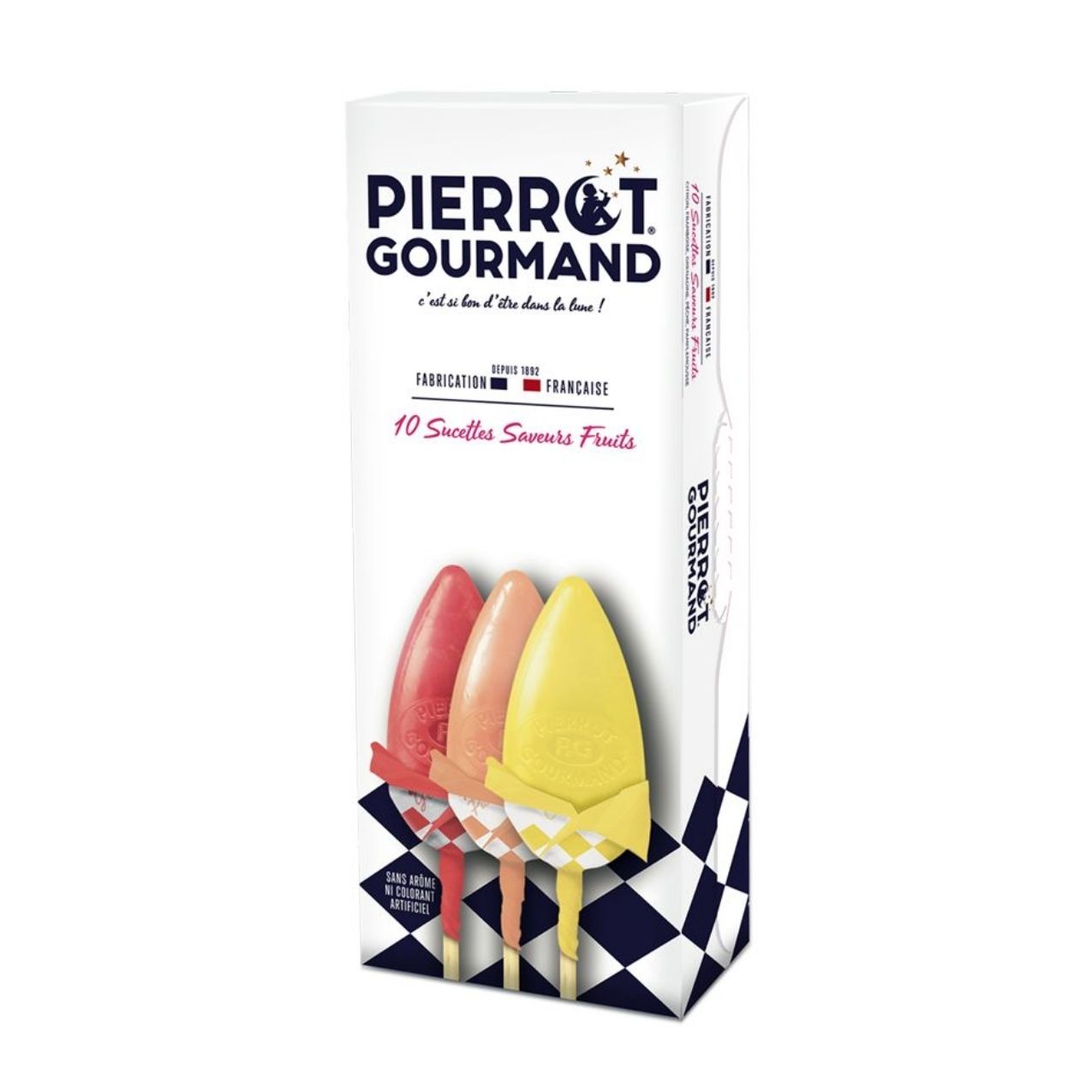 Pierrot Gourmand French Lollipops, Mixed Fruit 1