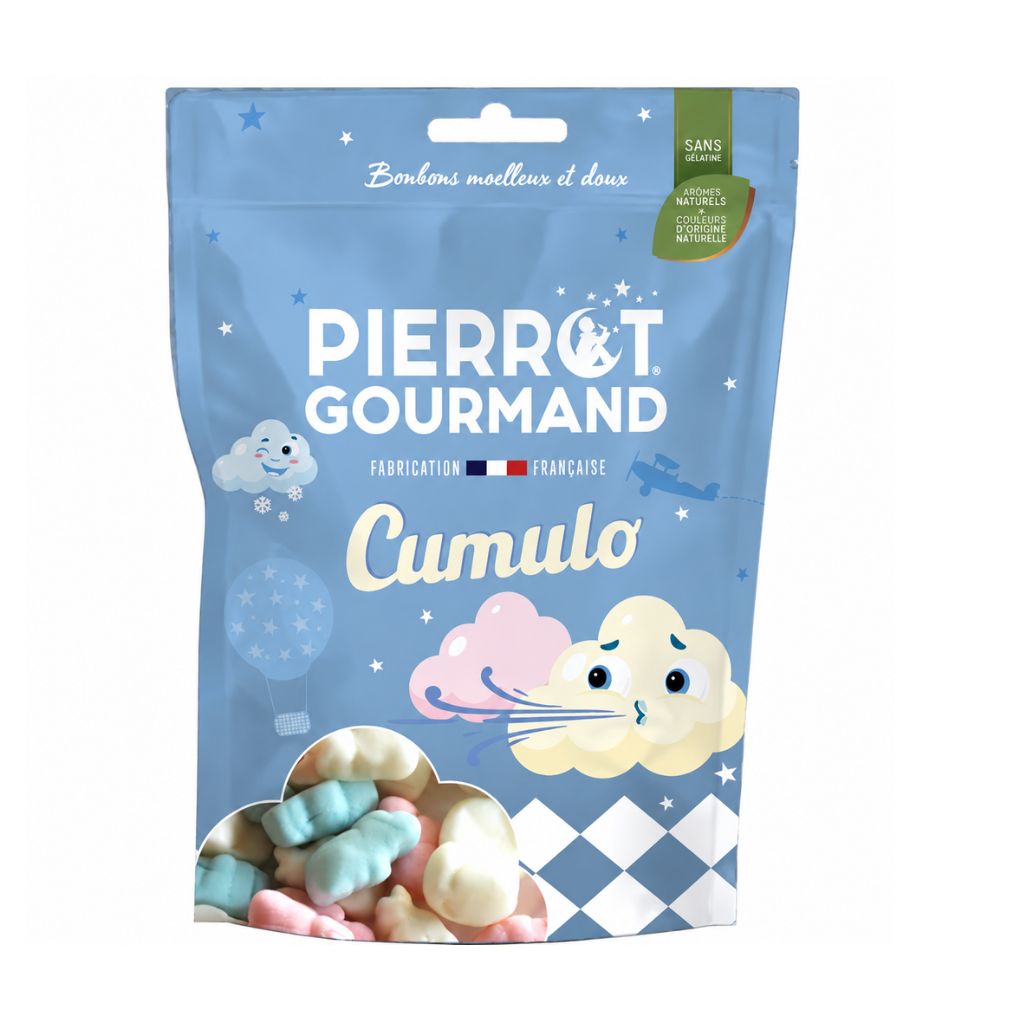 Pierrot Gourmand French Cloud Cumulo Soft Gummies, No Gelatin 1