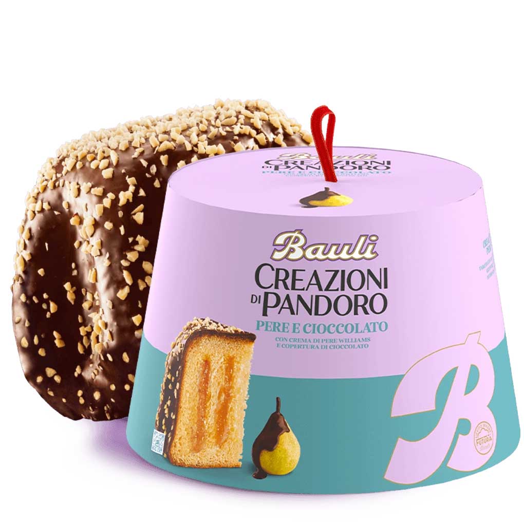 Bauli Premium Chocolate Pandoro with Pear Cream 1