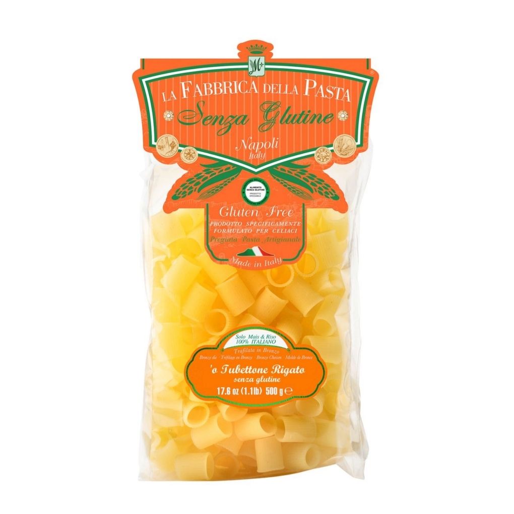 La Fabbrica Della Pasta Gluten Free Tubettone Rigato 1