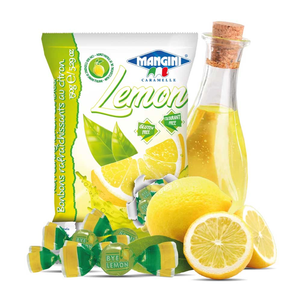 Mangini Italian Lemon Hard Candies 1