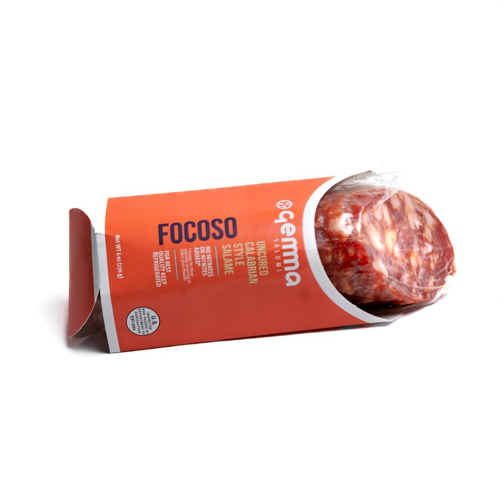 Gemma Salumi Focoso Uncured Spicy Salame 1