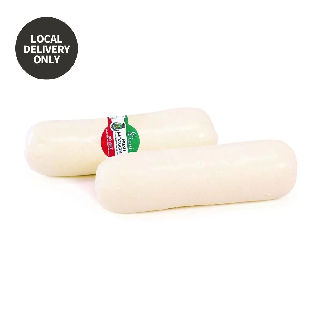 Lioni Latticini Fresh Mozzarella, Hand Wrapped, 1lb Log 1