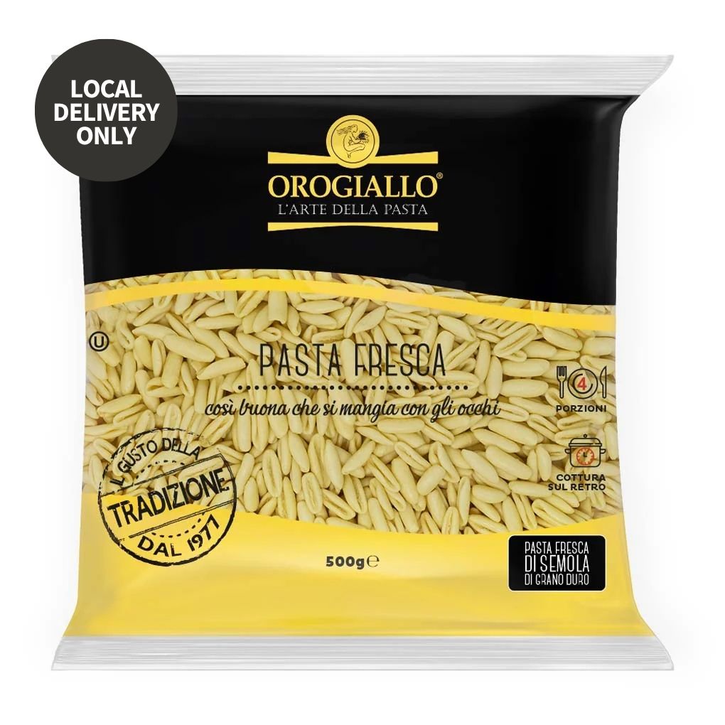 Oro Giallo Fresh Cavatelli Pasta 1