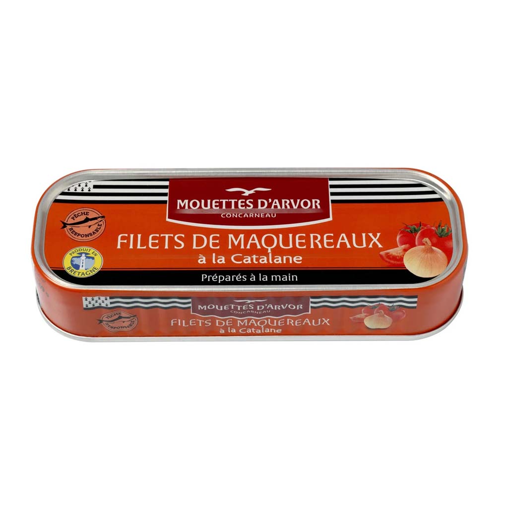 Mouettes D'Arvor French Mackerel Fillets in Catalan Sauce 1