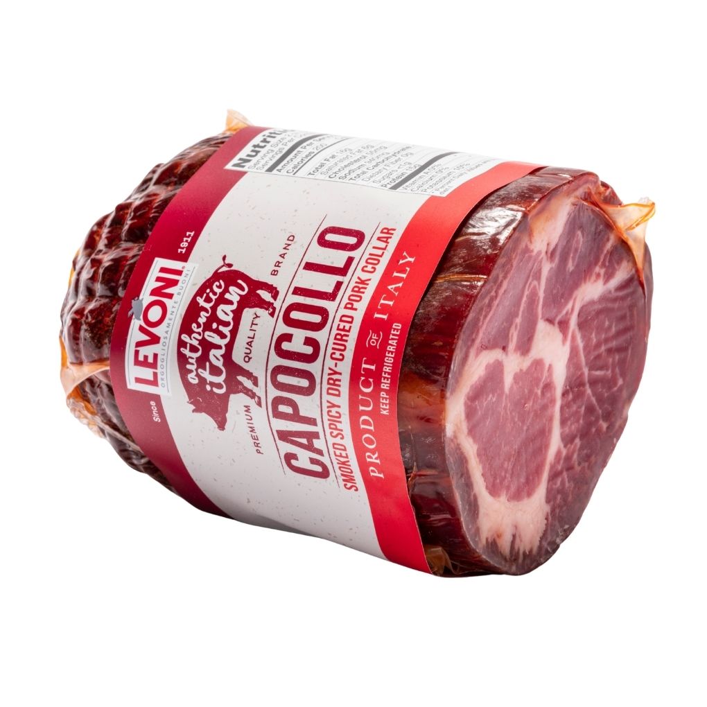 Levoni Capocollo Smoked Spicy Dry-Cured Pork Collar 1