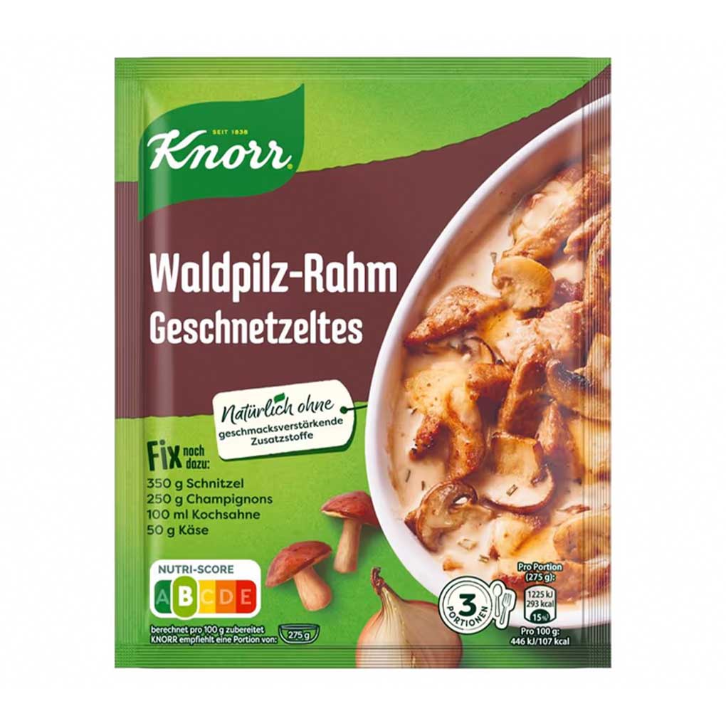 Knorr Forest Mushroom Cream Mix for Sliced Meat 1
