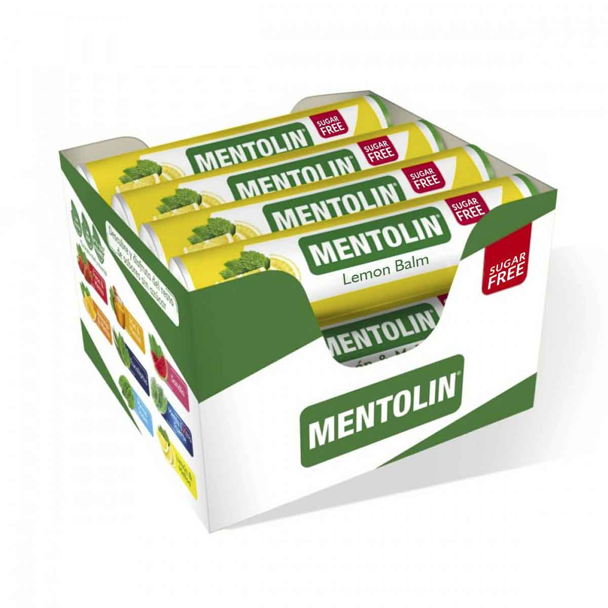 Mentolin Lemon Balm Hard Candies, Sugar Free 1