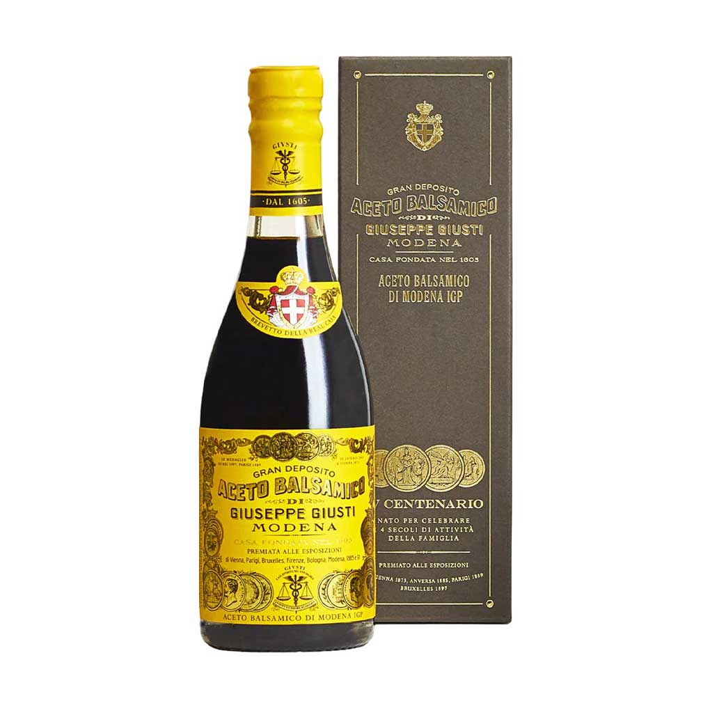 Giuseppe Giusti 4 Gold Medals Balsamic Vinegar of Modena in Gift Box 1