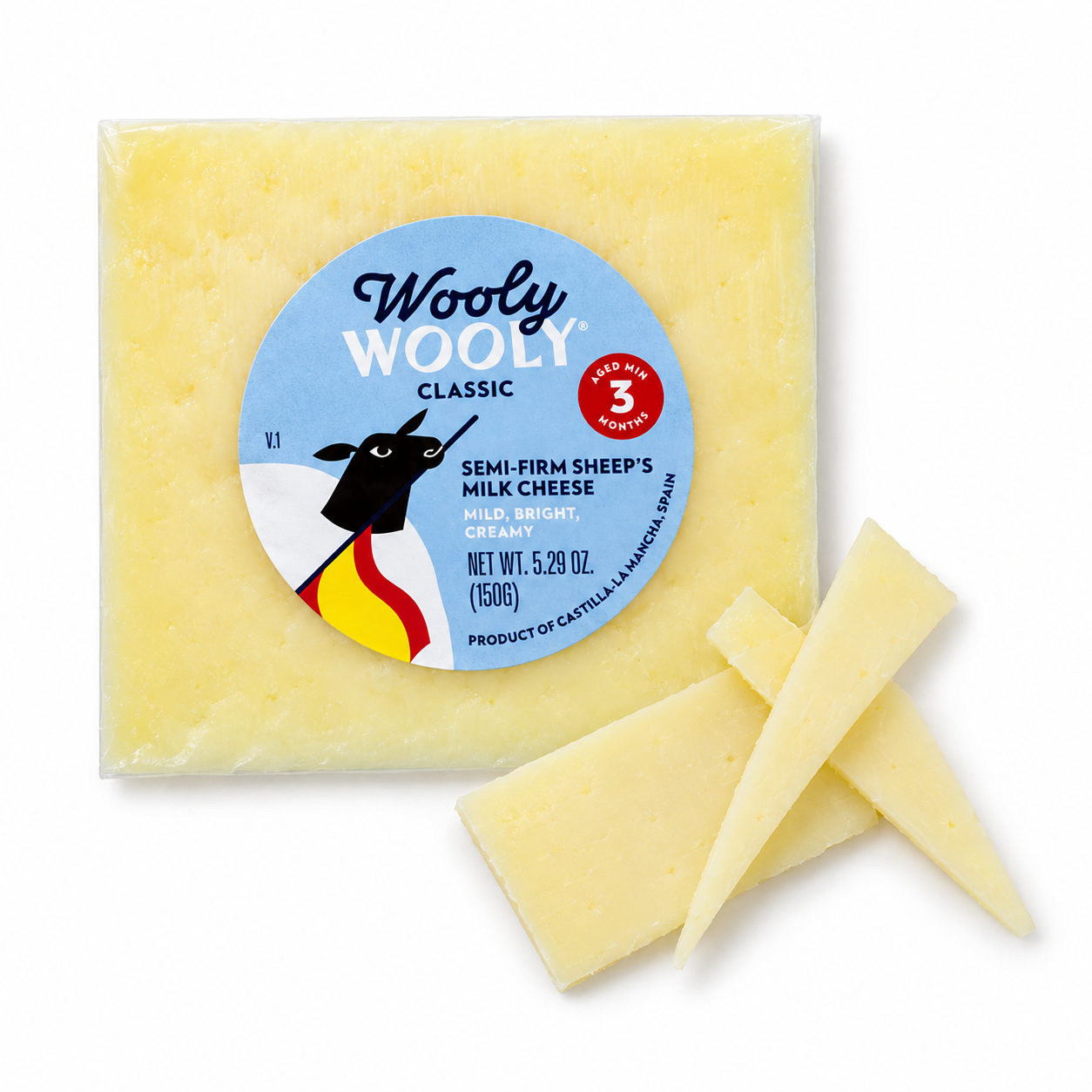 Mitica Wooly Wooly Sheep's Milk Cheese, 3M 1