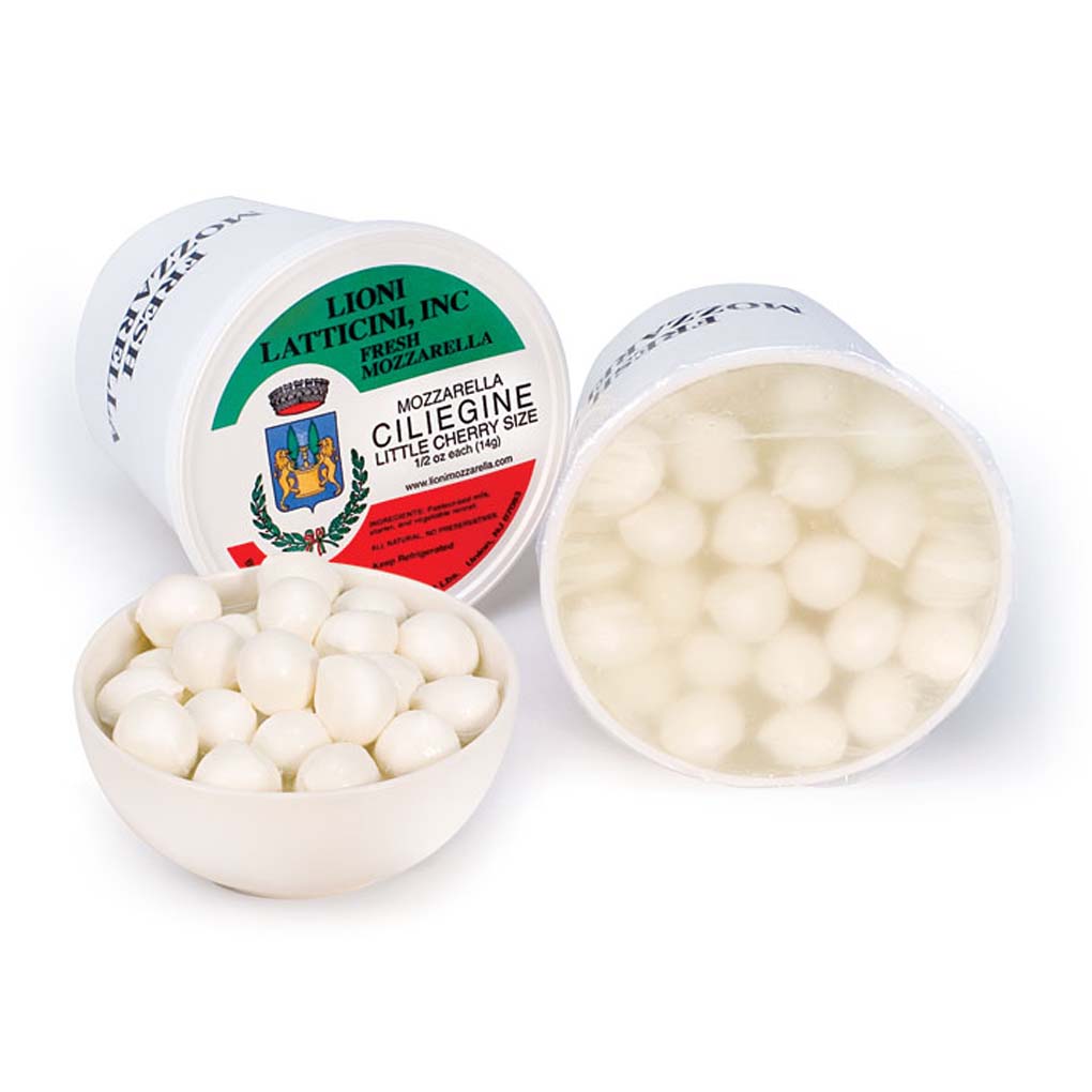 Lioni Latticini Ciliegine Fresh Mozzarella in Water, ~0.5oz Balls 2