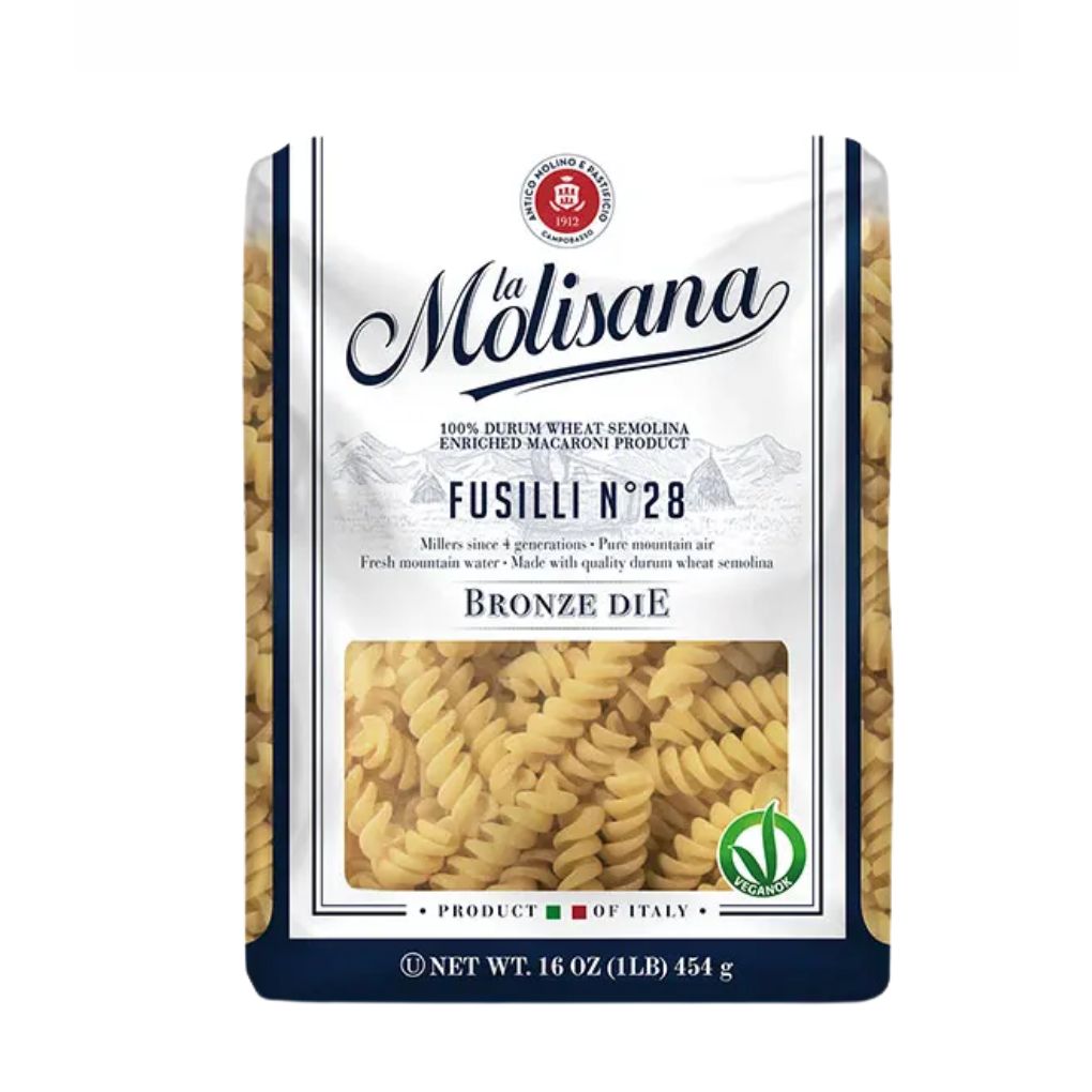La Molisana Fusilli Pasta #28, 100% Italian Wheat 1