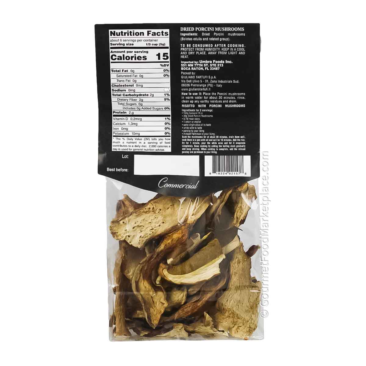 Giuliano Tartufi Dried Italian Porcini 2