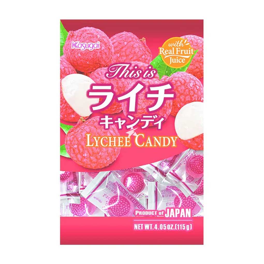 Kasugai Japanese Lychee Hard Candy 1