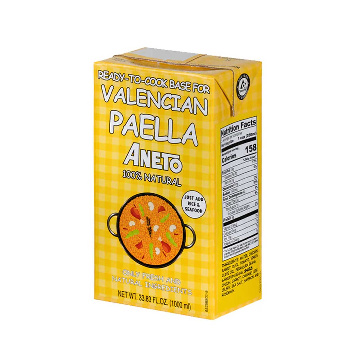 Aneto Valencian Paella Base Broth 1