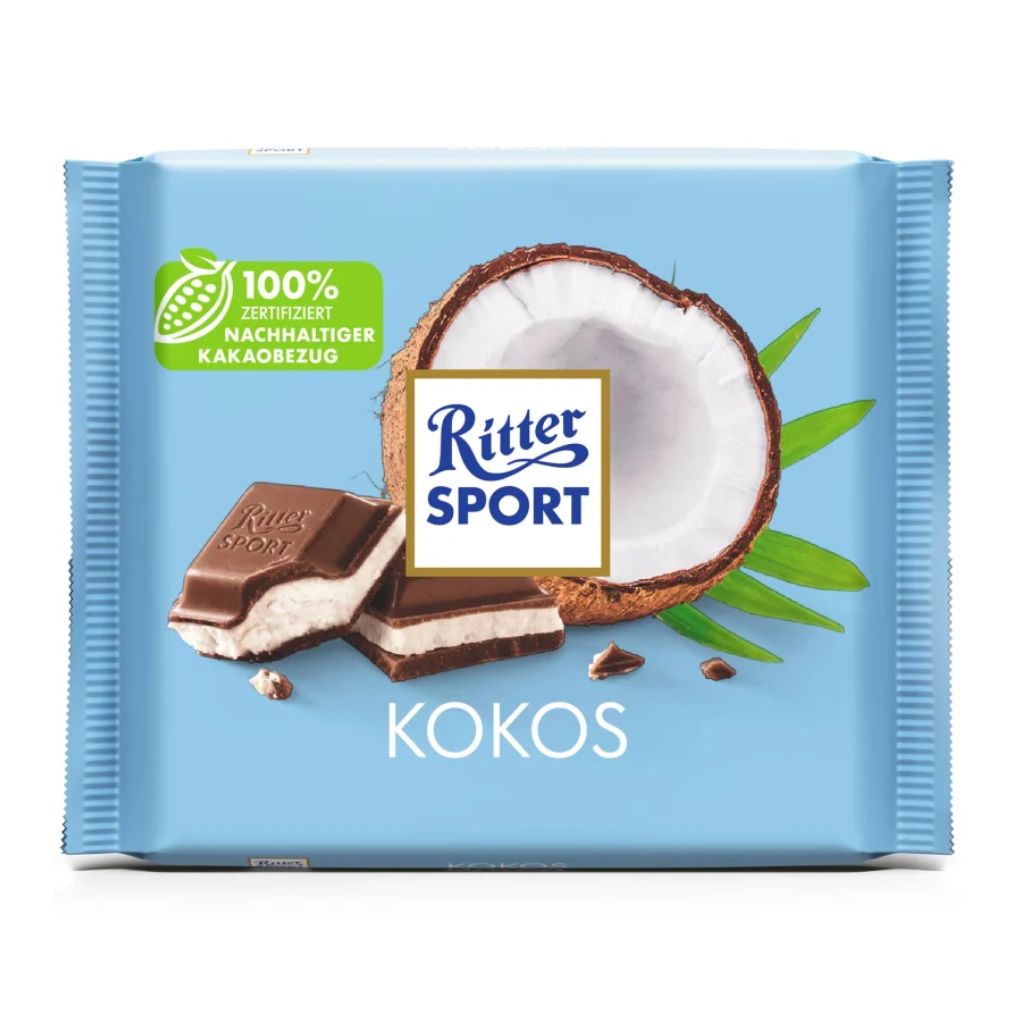 Ritter Sport Coconut Milk Chocolate 1