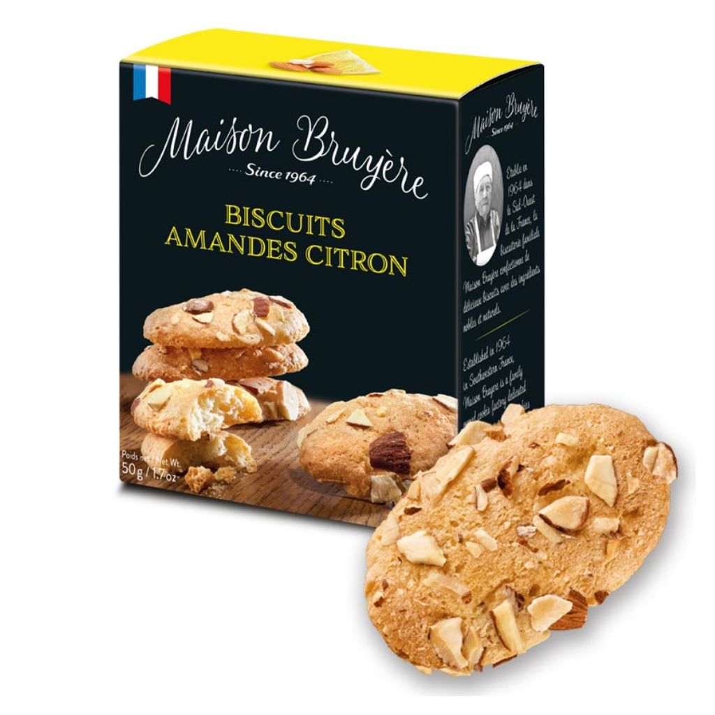 Maison Bruyere French Almond Lemon Cookies 1