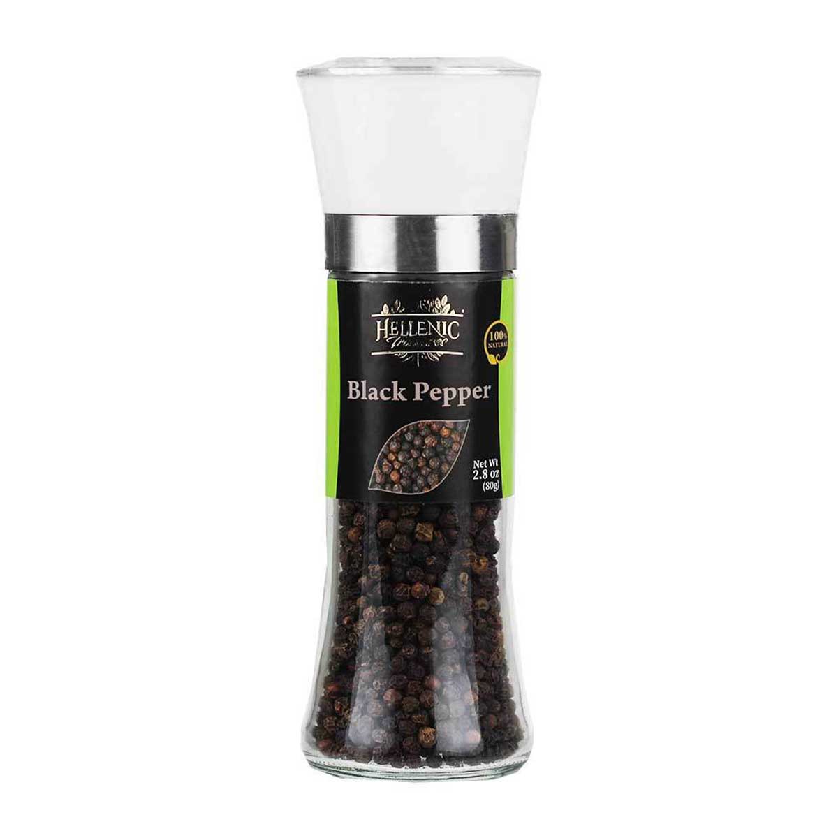 Hellenic Treasures Black Pepper Grinder 1