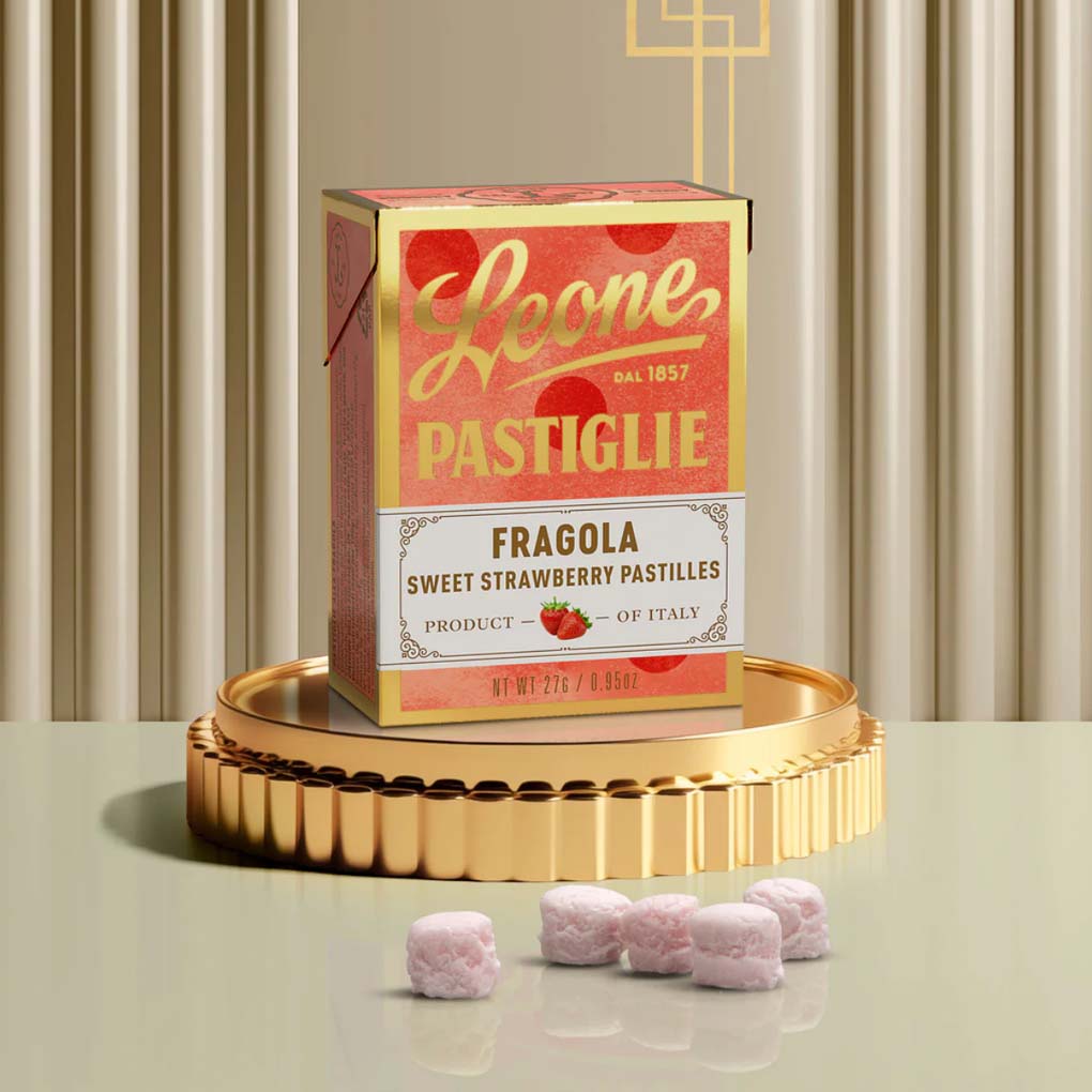 Leone Italian Pastilles, Strawberry 1