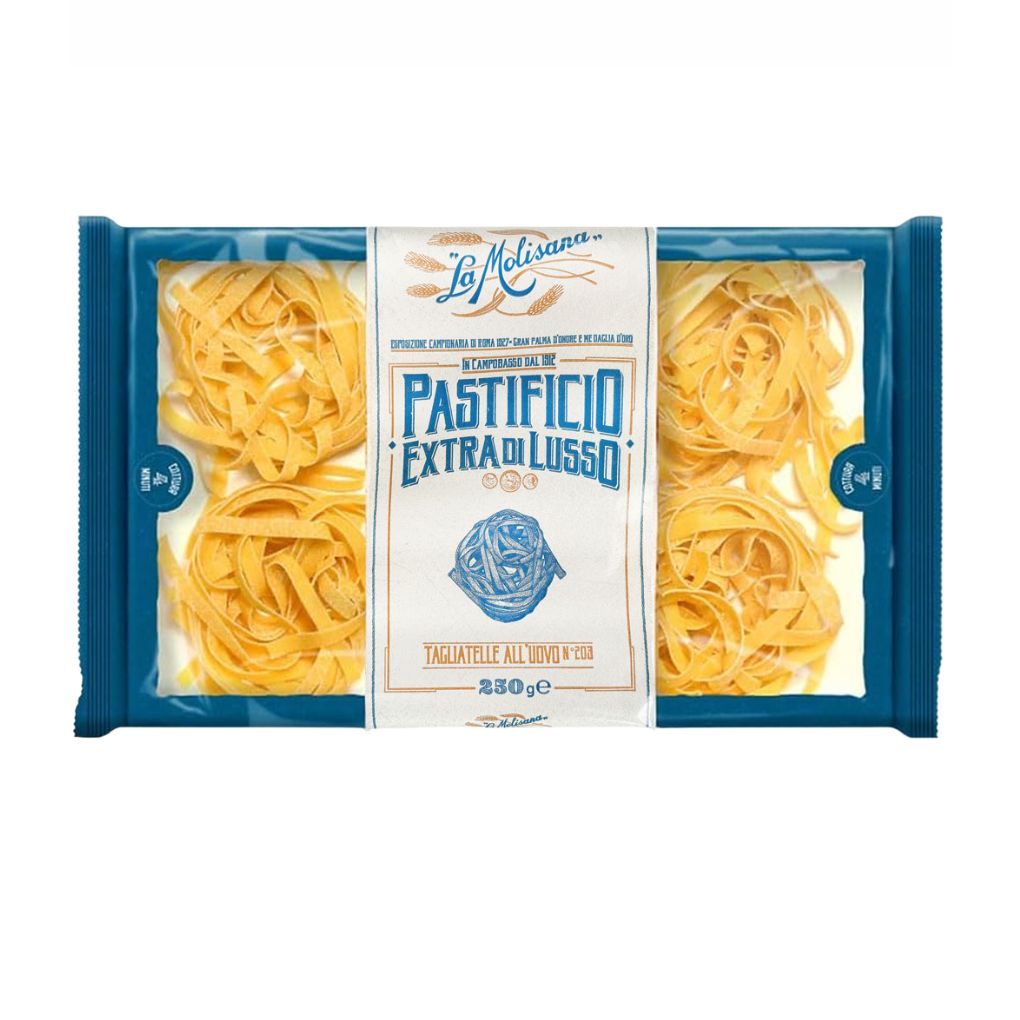 La Molisana Egg Tagliatelle Nests #203, 100% Italian Wheat 1