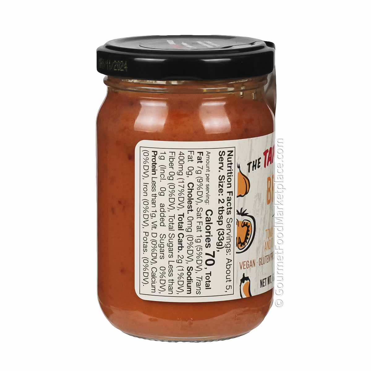 The Tapas Sauces Spanish Tomato, Pepper and Chili Sauce Brava, Vegan 2