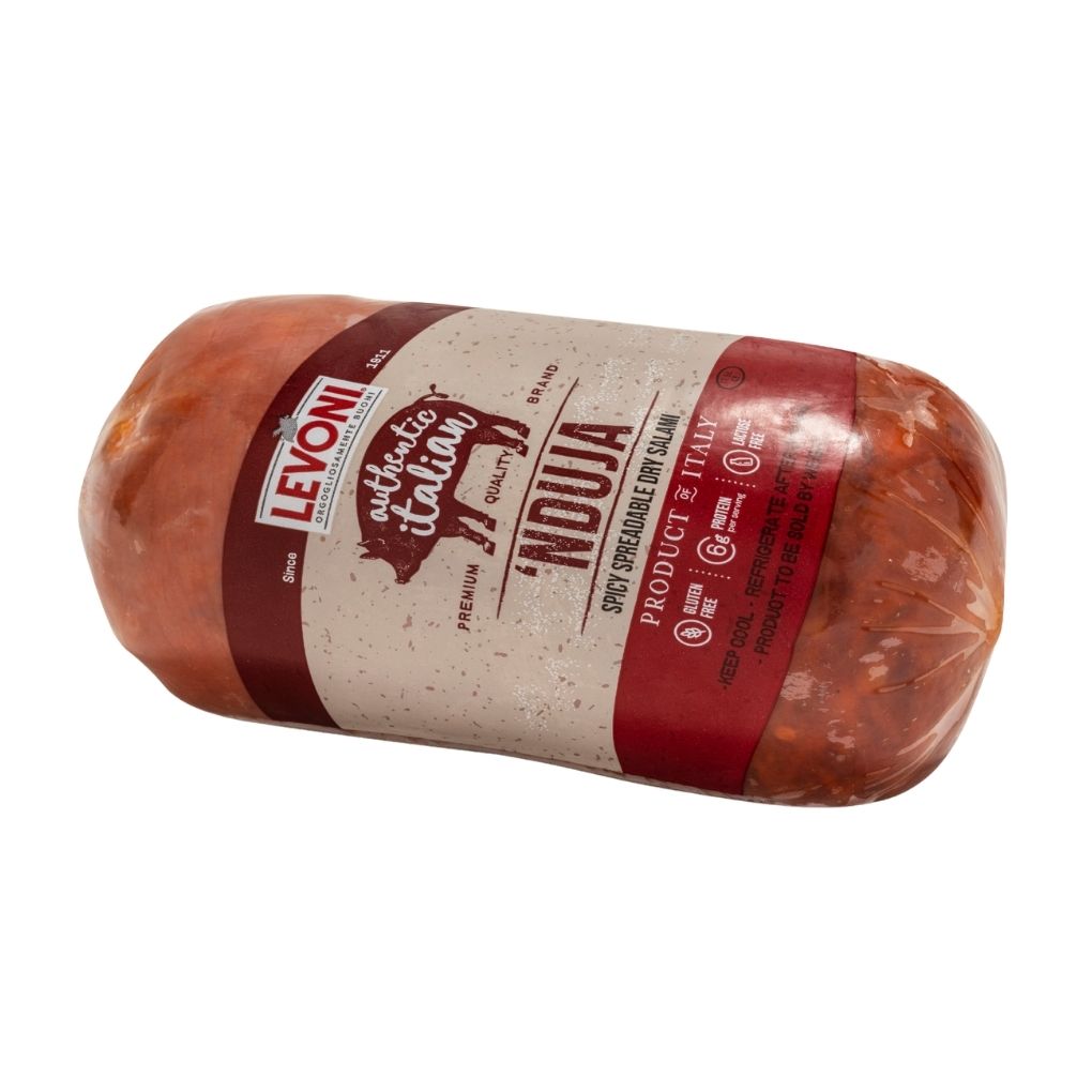 Levoni Nduja Spicy Spreadable Salami 1