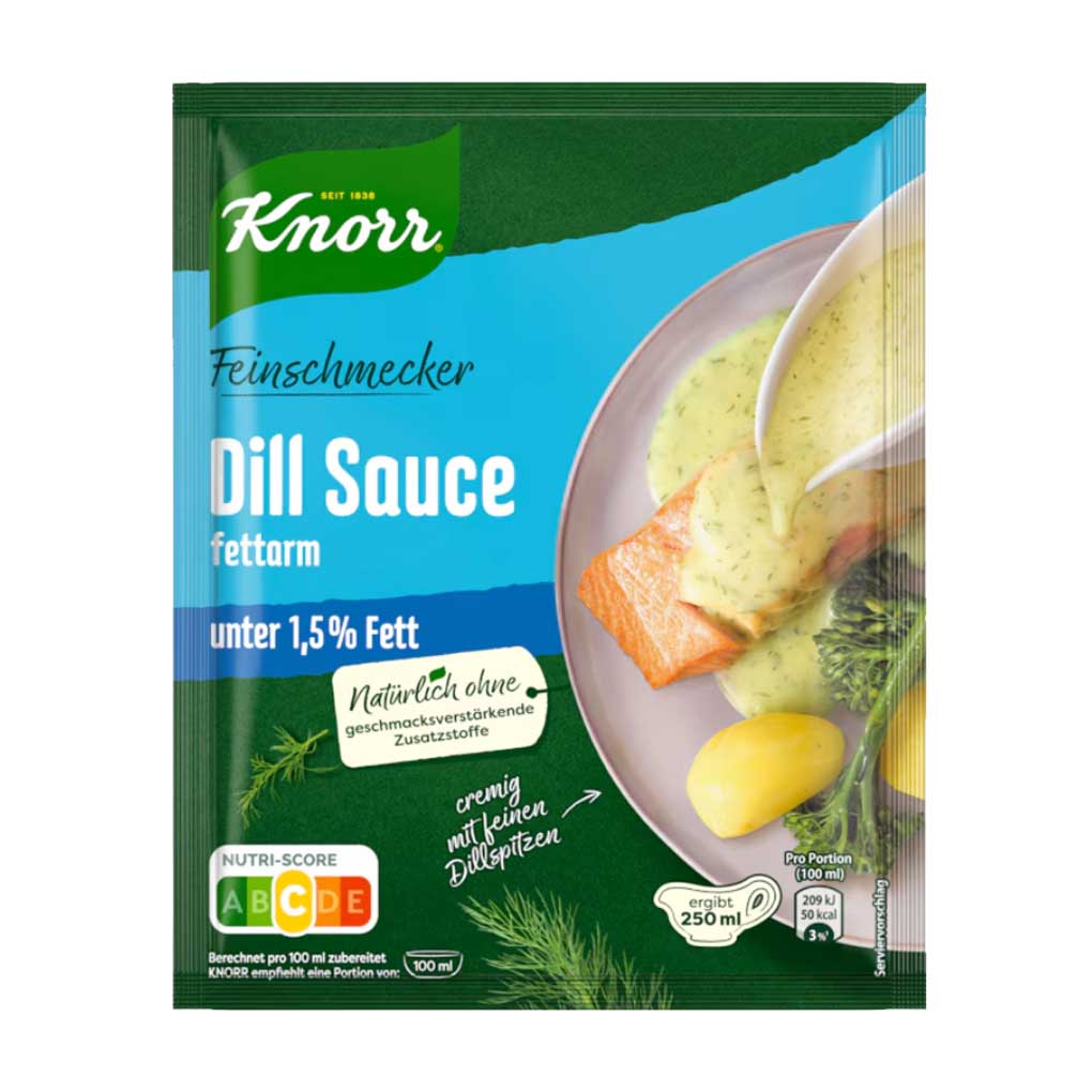 Knorr Low Fat Dill Sauce Mix 1