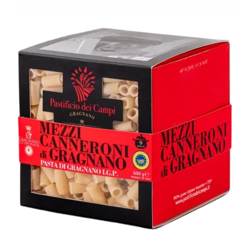 Pastificio dei Campi Mezzi Canneroni Lisci, IGP Gragnano 1