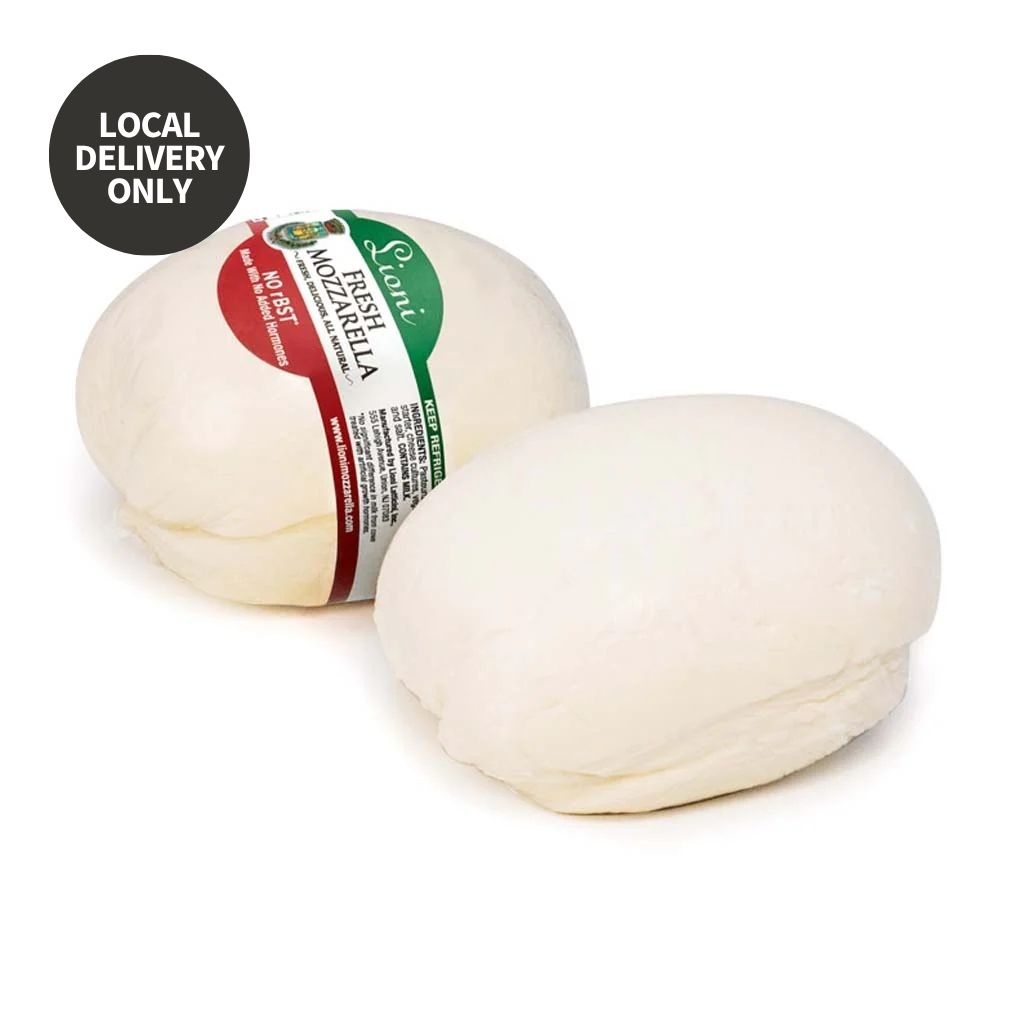 Lioni Latticini Fresh Mozzarella, Hand Wrapped, 1lb Balls 1