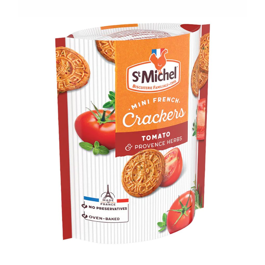 St Michel French Crackers, Tomato and Provence Herb 1