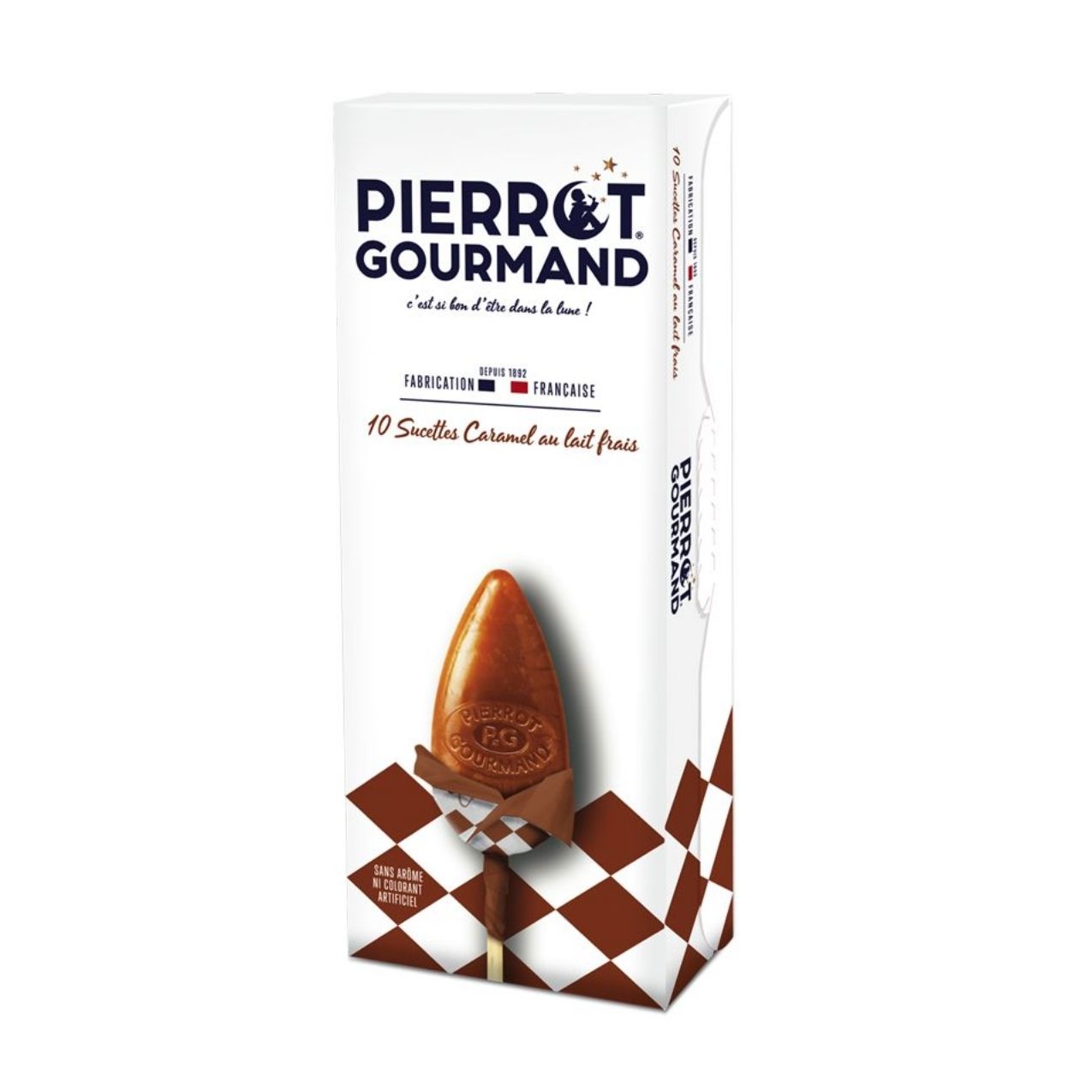 Pierrot Gourmand French Lollipops, Milk Caramel 1