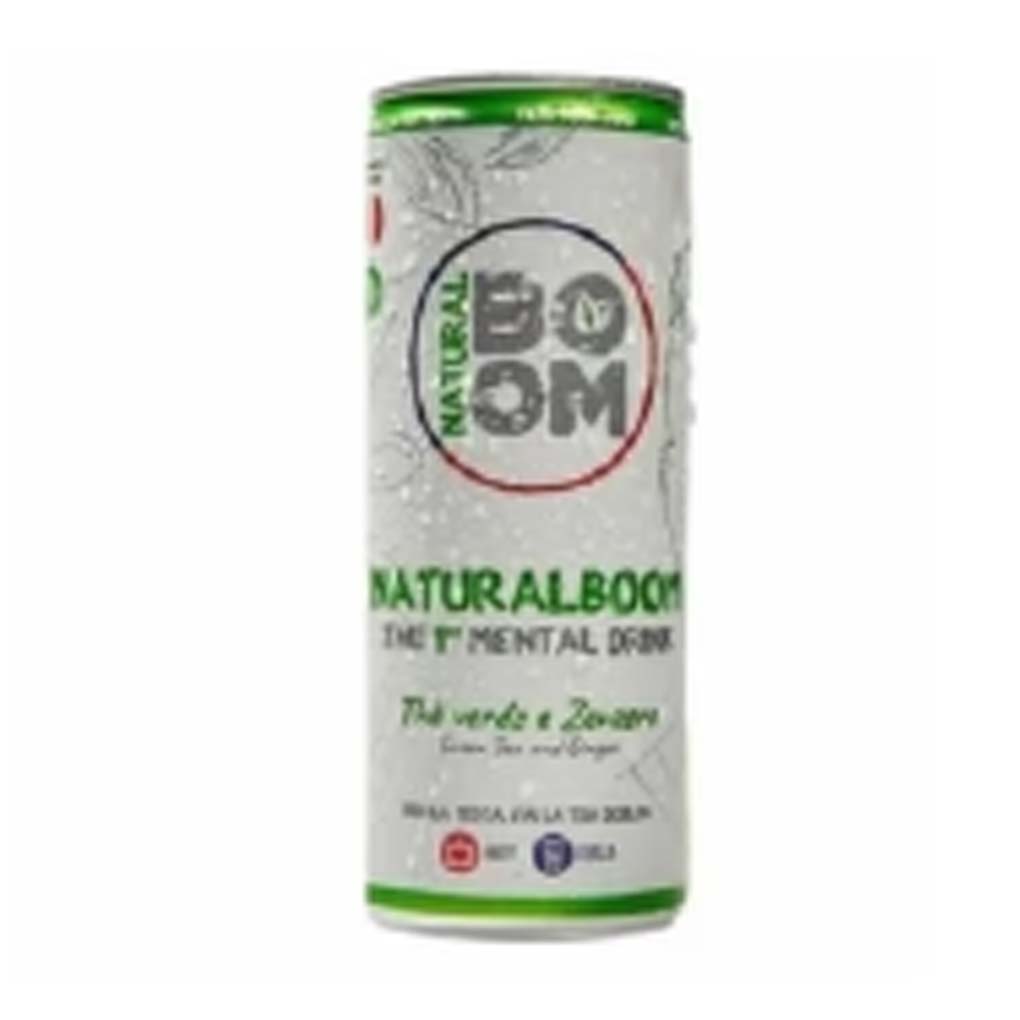 NaturalBoom Italian Ginger Green Tea "Mental" Drink (As Seen in Eataly) 1