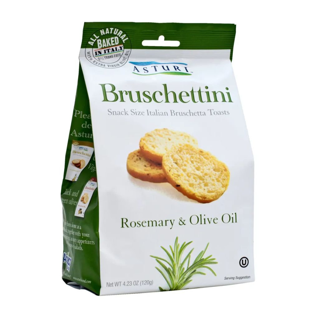 Asturi Rosemary & Olive Oil Bruschettini 1