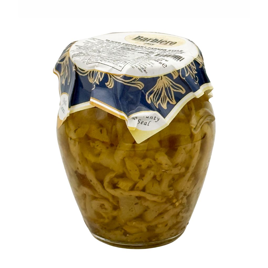 Barbiero Sliced Eggplant Strips, Farmer Style 1