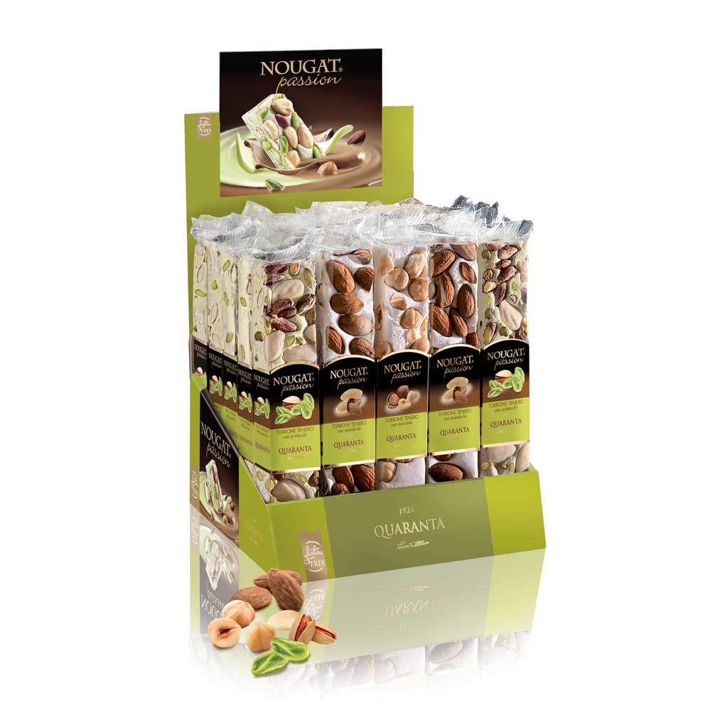 Quaranta Traditional Assorted Soft Nougat Bars 1